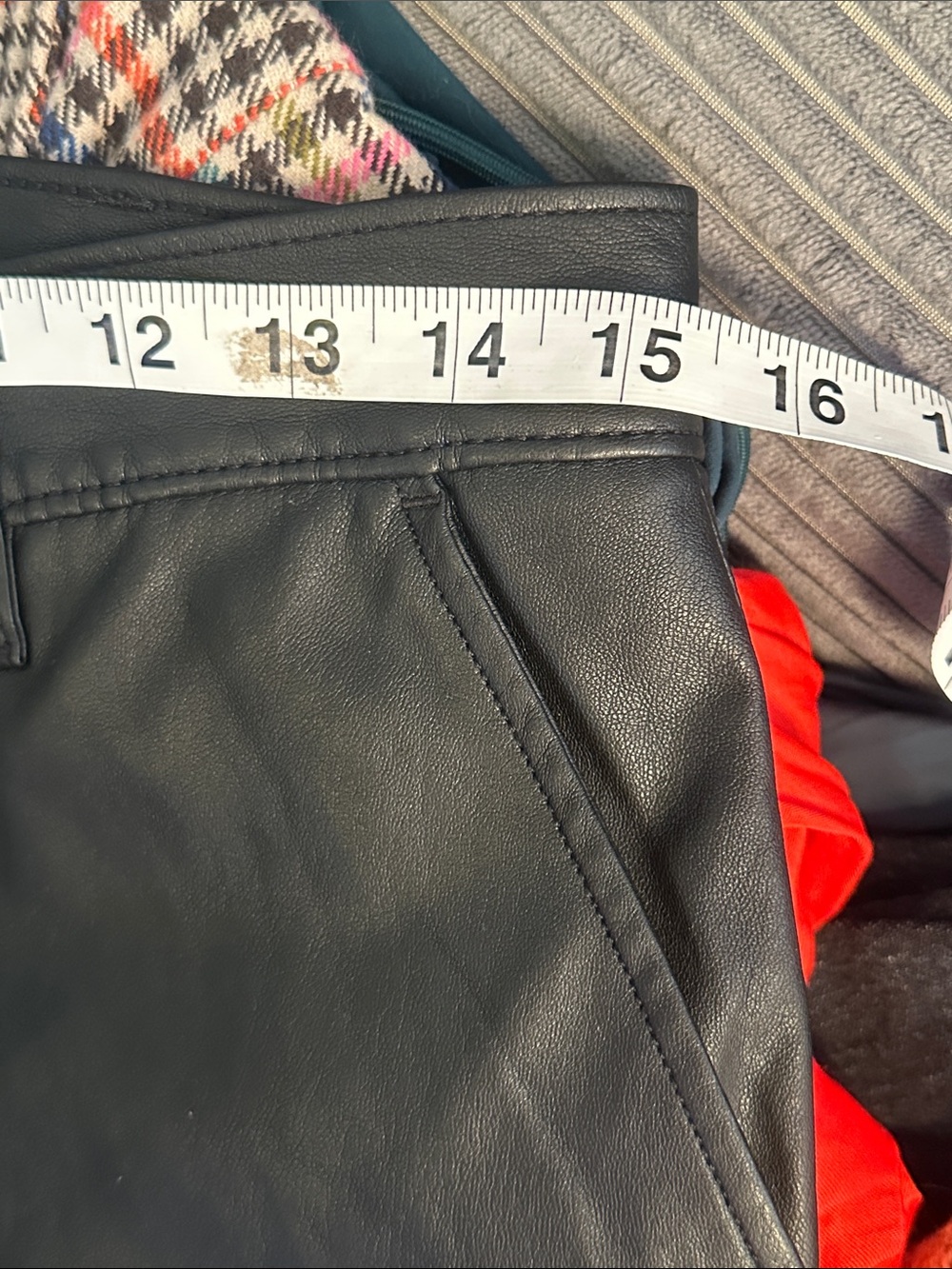 Levi’s Math Club Leather Slacks - Picture 4 of 5